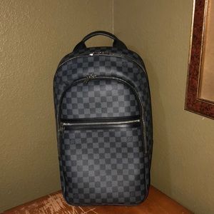New Louis Vuitton Michael d. Graphite backpack